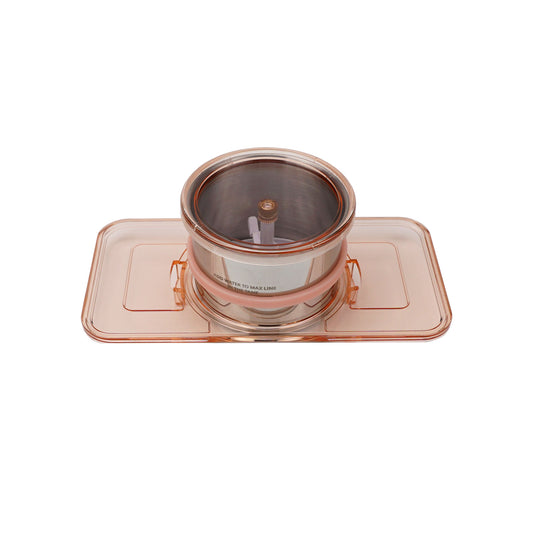 BHK310A | iSonic® Stainless Steel Beaker Holder/Lid Set with Jewelry Hanger and Plastic Strainer,  choice of pink or blue color for DS310-BR or DS310-WS