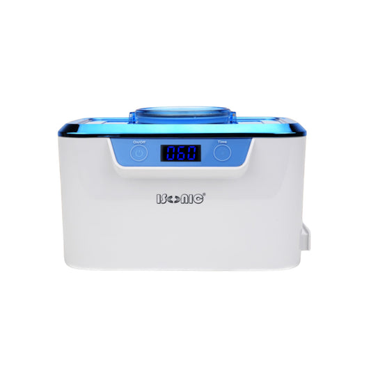 DS310-WS | iSonic® Miniaturized Commercial Ultrasonic Cleaner, white and sapphire blue colors