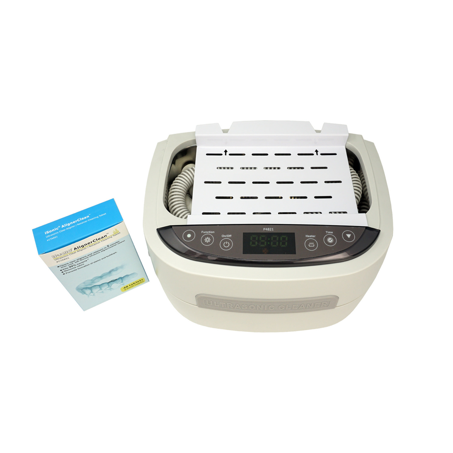 P4821-CPAP (small) | iSonic® Ultrasonic CPAP/BiPAP Cleaner, 2.5L