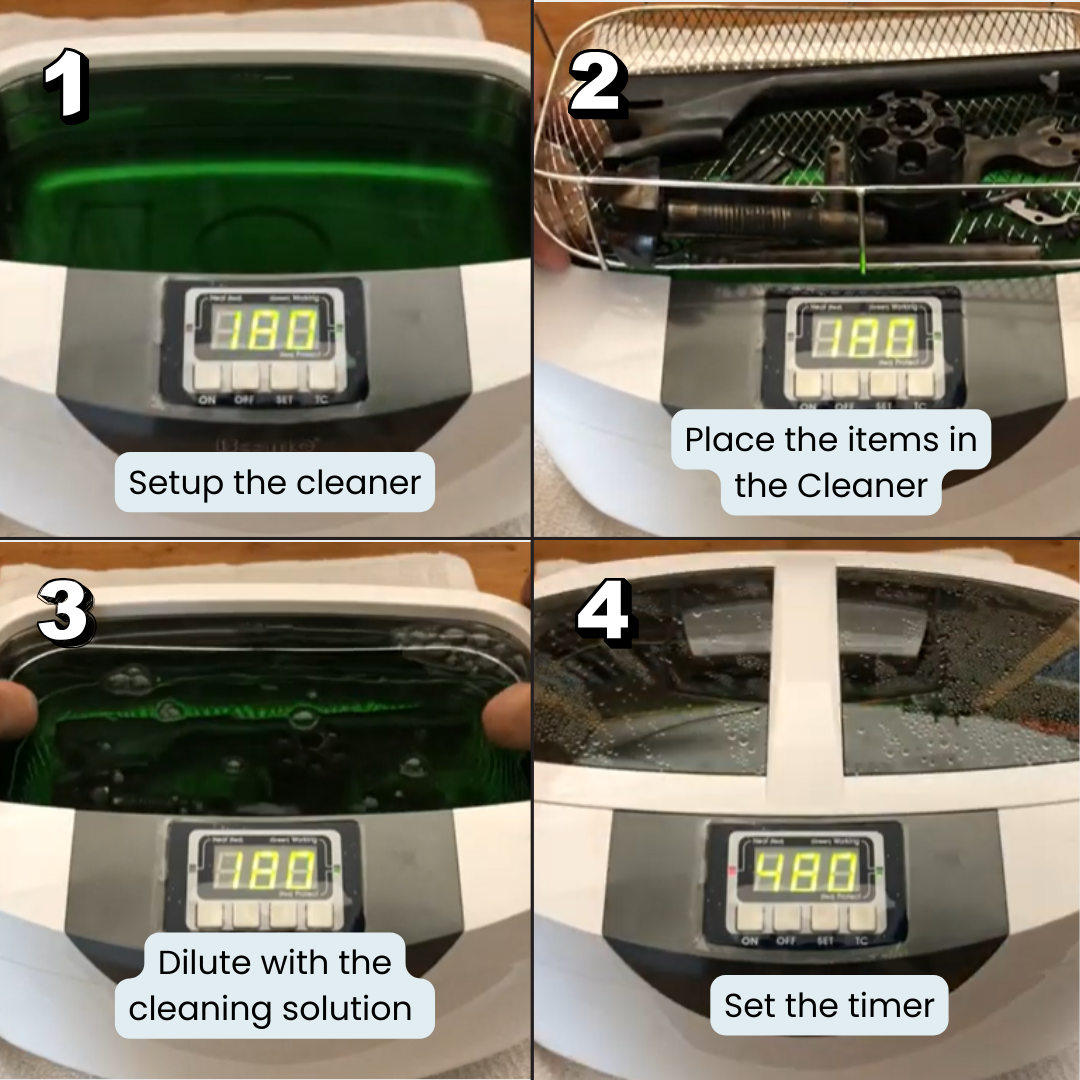 P4821+BHK01/03 | iSonic® P4821 + Beaker Holder Set (for DIY