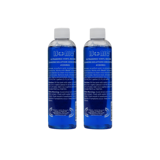 CSVR01 |  iSonic® Vinyl Record Cleaning Solution Concentrate