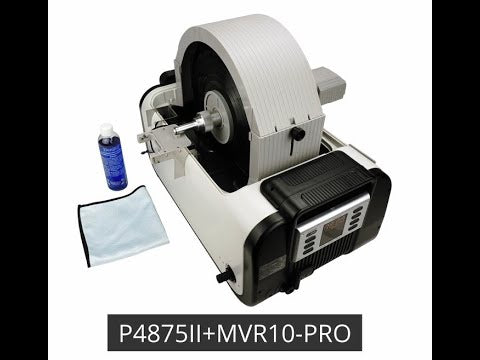 P4875II-4T-NH+MVR5 | iSonic® Ultrasonic Vinyl Cleaner for 5-LPs
