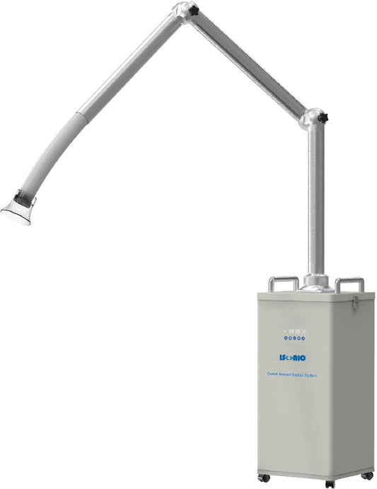 iSonic®Extraoral Aerosol Suction System for Dental Operations, Covid Exams, Air Purifier