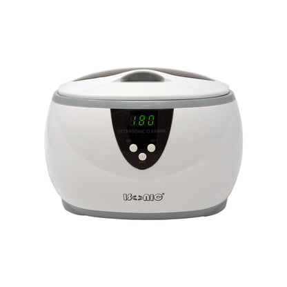 D3800A | iSonic® Digital Ultrasonic Cleaner, for jewelry, eyeglasses, watches, 1.3Pt/0.6L, white color,