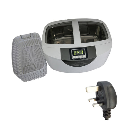 P4820 | iSonic® Ultrasonic Cleaner P4820, 2.6Qt/2.5L, 60W ultrasonic stack transducer
