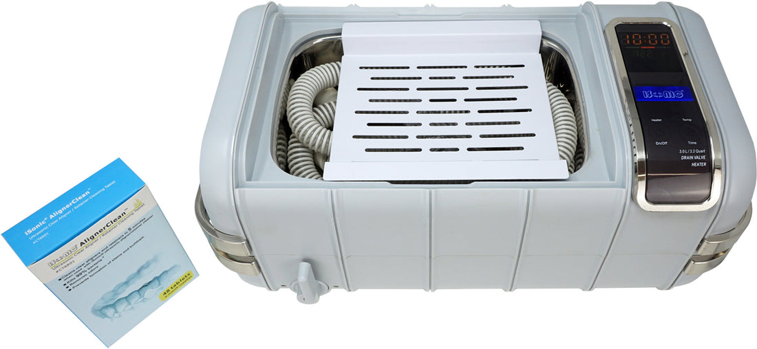 P4831CPAP (medium) iSonic® Ultrasonic CPAP/BiPAP Cleaner, 0.8Gal/3L